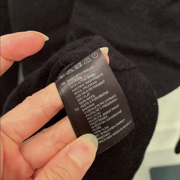 H&M Comme Des Garçons Wool Sweater - Picture 3 of 3